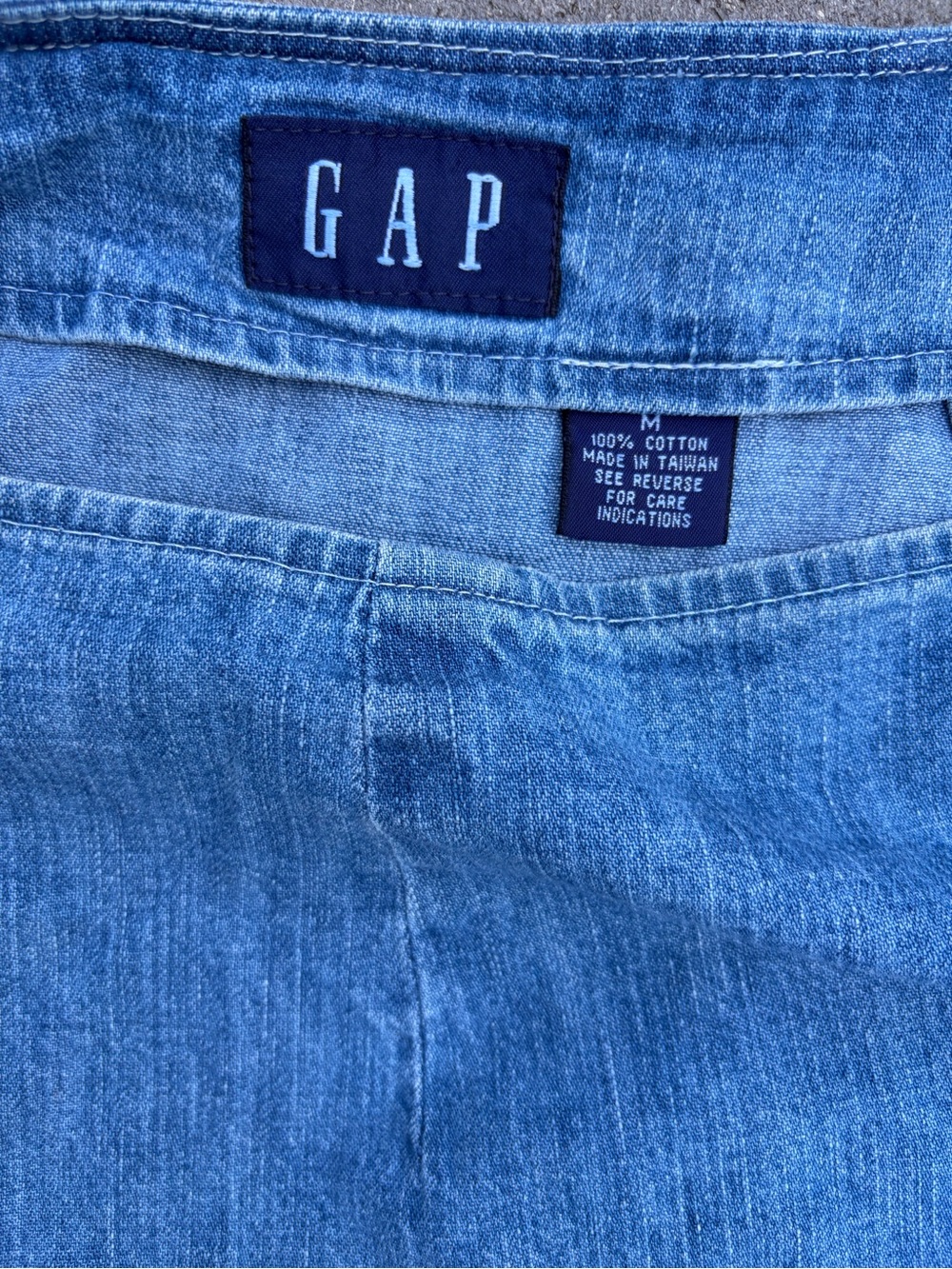 Gap Denim Wrap Skirt Women’s Size Medium - Picture 4 of 6